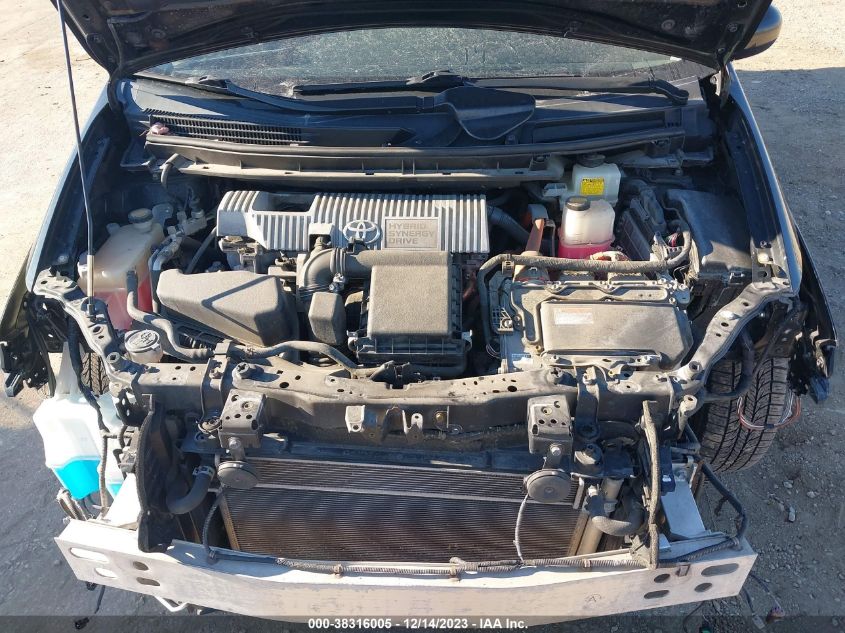 2013 TOYOTA PRIUS TWO - JTDKN3DU6D5586172