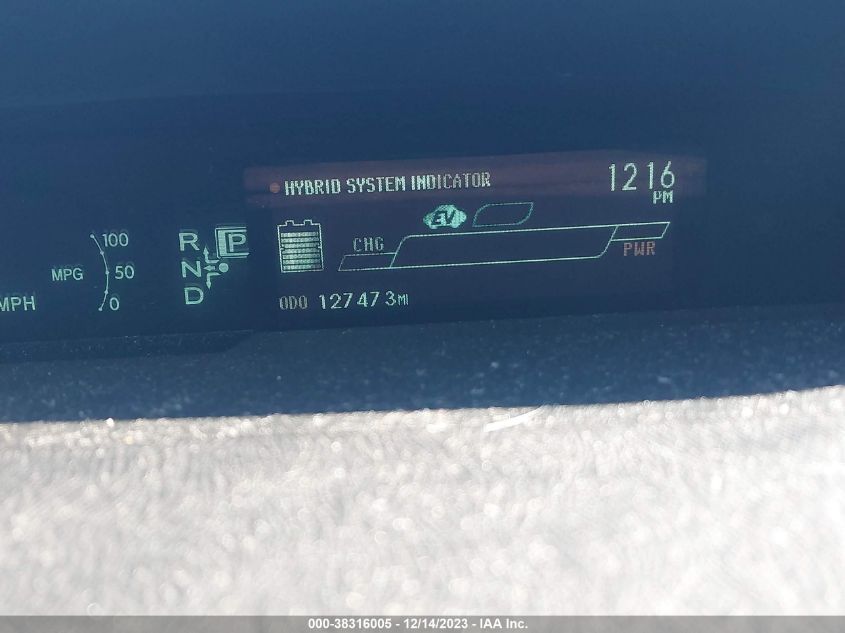 2013 TOYOTA PRIUS TWO - JTDKN3DU6D5586172