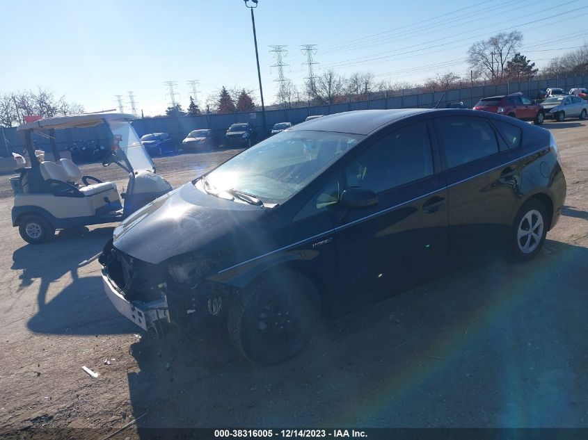 2013 TOYOTA PRIUS TWO - JTDKN3DU6D5586172