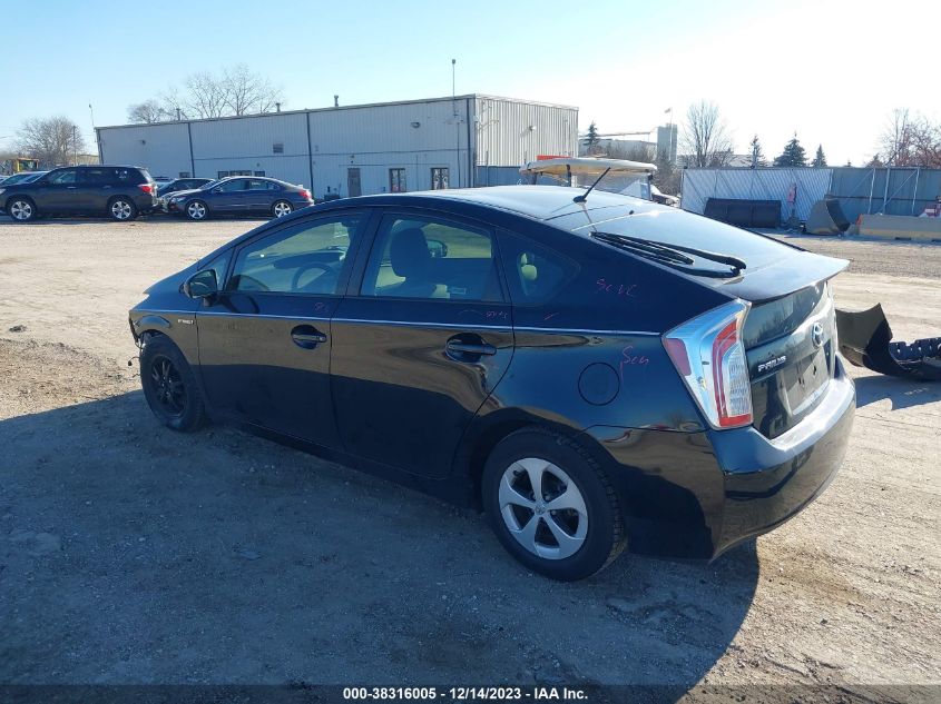 2013 TOYOTA PRIUS TWO - JTDKN3DU6D5586172