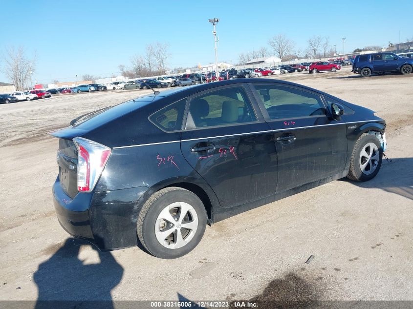 2013 TOYOTA PRIUS TWO - JTDKN3DU6D5586172