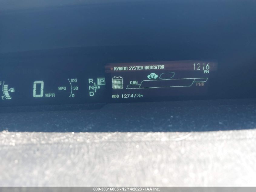 2013 TOYOTA PRIUS TWO - JTDKN3DU6D5586172
