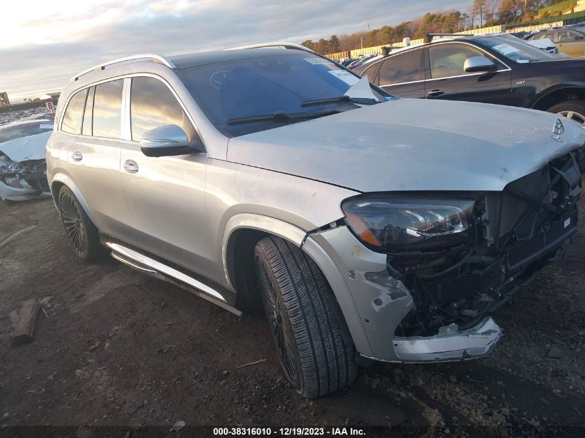 Lot #2539243019 2021 MERCEDES-BENZ MAYBACH GLS 600 4MATIC salvage car