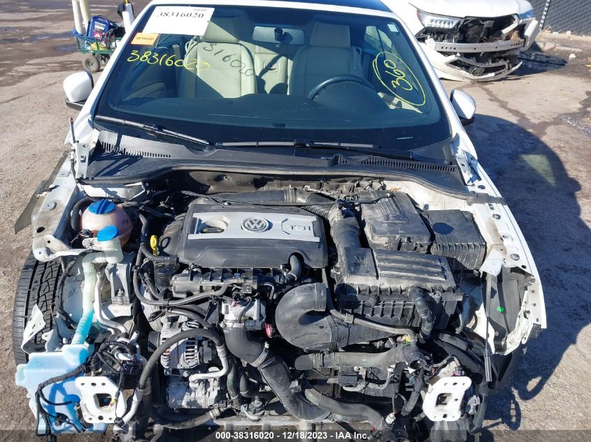 2014 VOLKSWAGEN EOS KOMFORT WVWBW8AH2EV004250