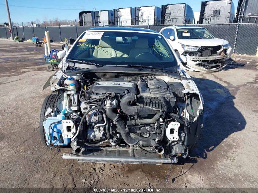 2014 VOLKSWAGEN EOS KOMFORT WVWBW8AH2EV004250