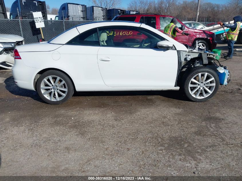 2014 VOLKSWAGEN EOS KOMFORT WVWBW8AH2EV004250