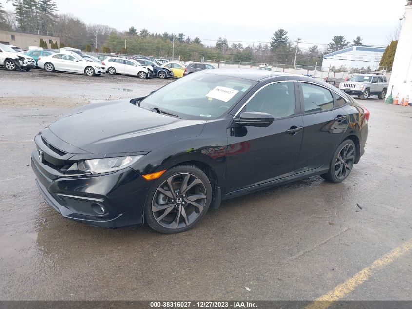 2019 HONDA CIVIC SPORT - 2HGFC2F88KH508095