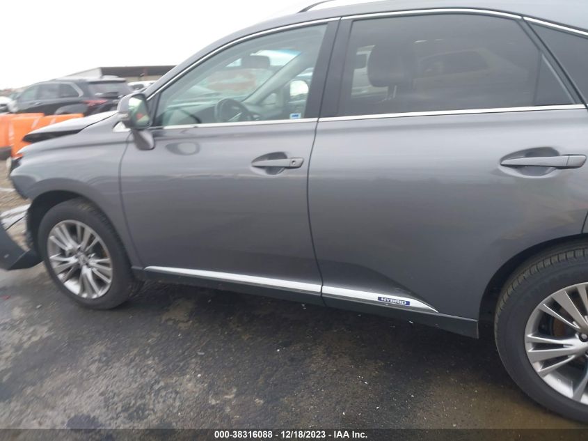 2013 LEXUS RX 450H - JTJBC1BA0D2059021