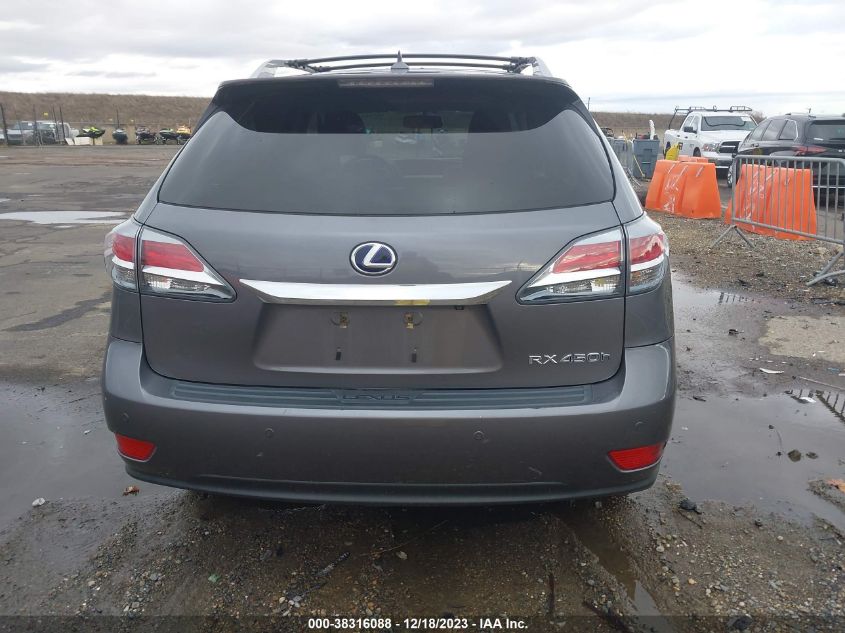 2013 LEXUS RX 450H - JTJBC1BA0D2059021