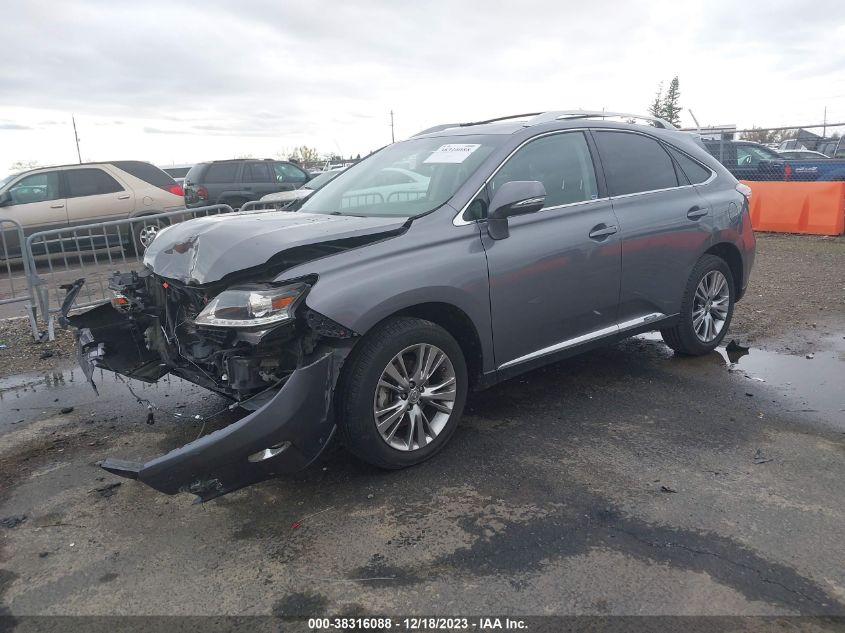 2013 LEXUS RX 450H - JTJBC1BA0D2059021