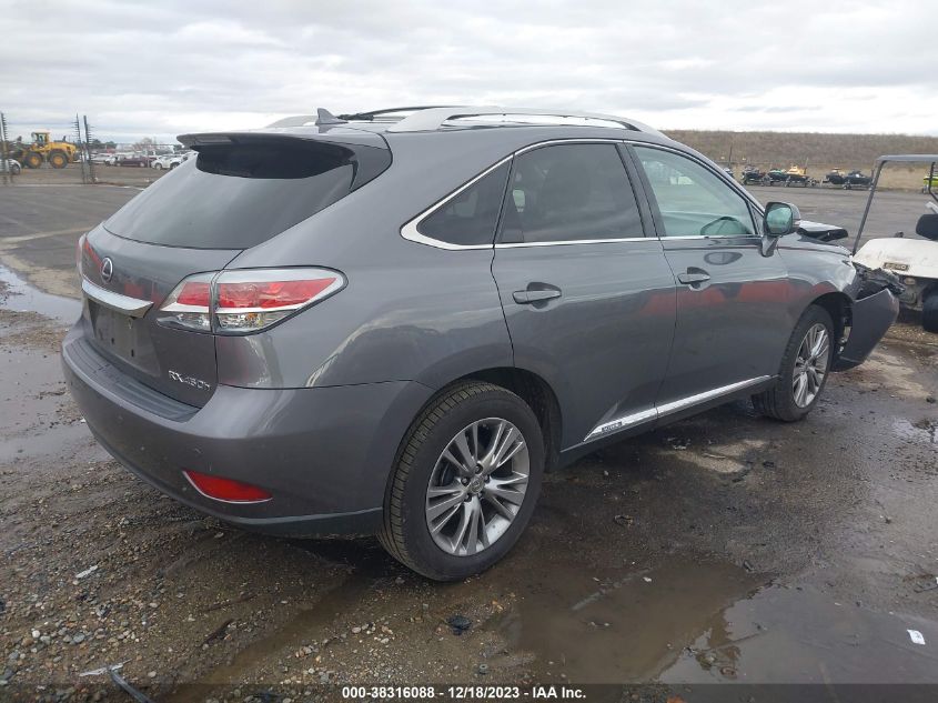 2013 LEXUS RX 450H - JTJBC1BA0D2059021