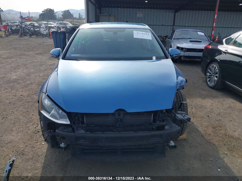 2015 VOLKSWAGEN E-GOLF LIMITED EDITION - WVWKP7AU3FW906938