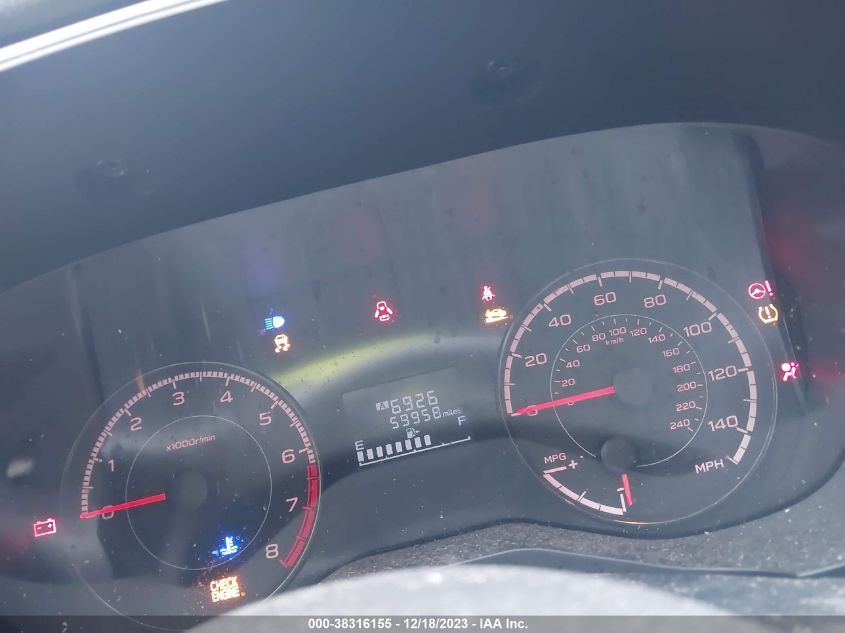 2017 SUBARU IMPREZA - 4S3GTAA63H1741439