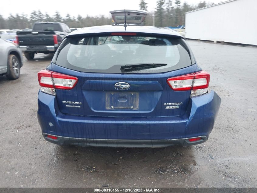 2017 SUBARU IMPREZA - 4S3GTAA63H1741439