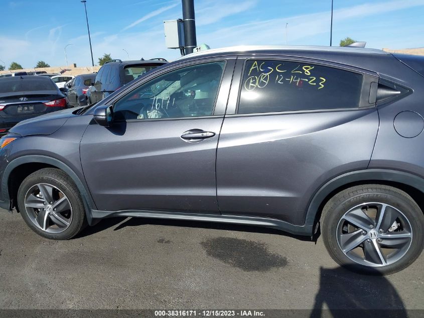 2022 HONDA HR-V 2WD EX - 3CZRU5H54NM726760