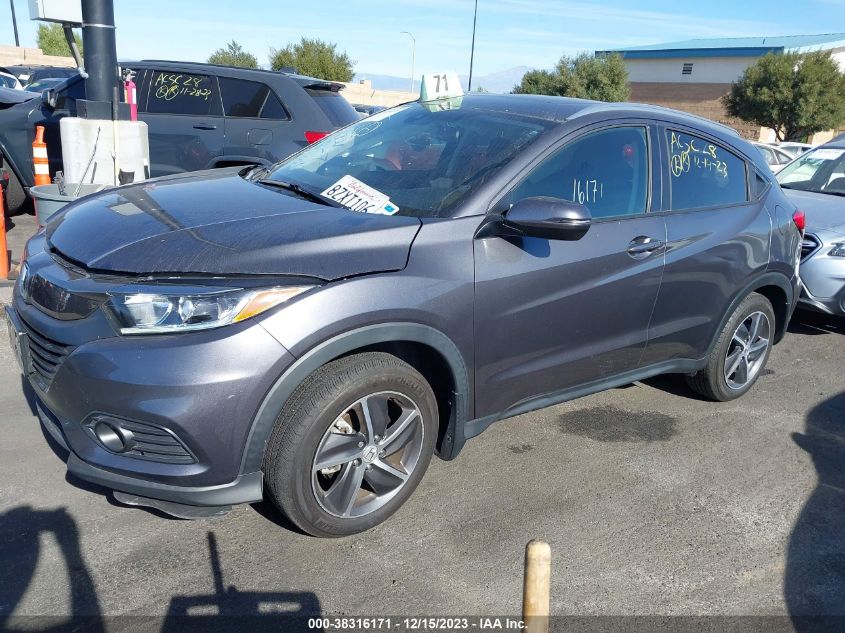 2022 HONDA HR-V 2WD EX - 3CZRU5H54NM726760