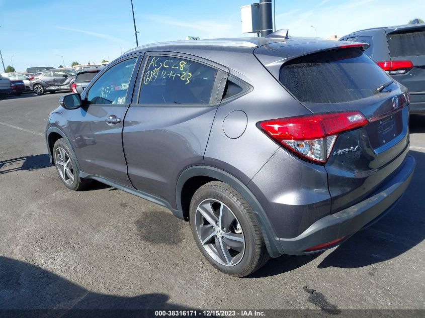 2022 HONDA HR-V 2WD EX - 3CZRU5H54NM726760