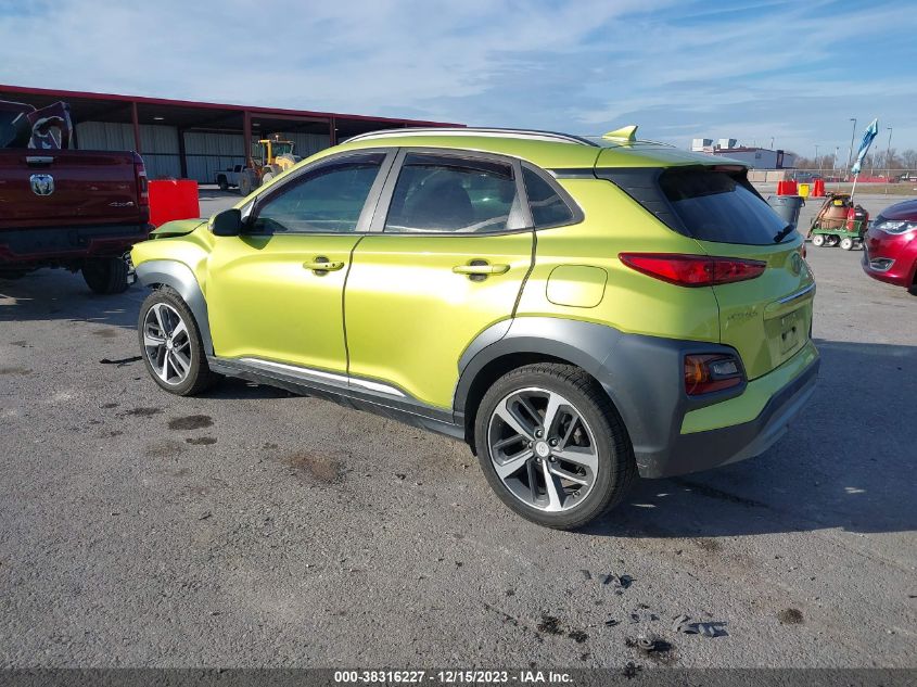 2020 HYUNDAI KONA ULTIMATE - KM8K53A58LU432446