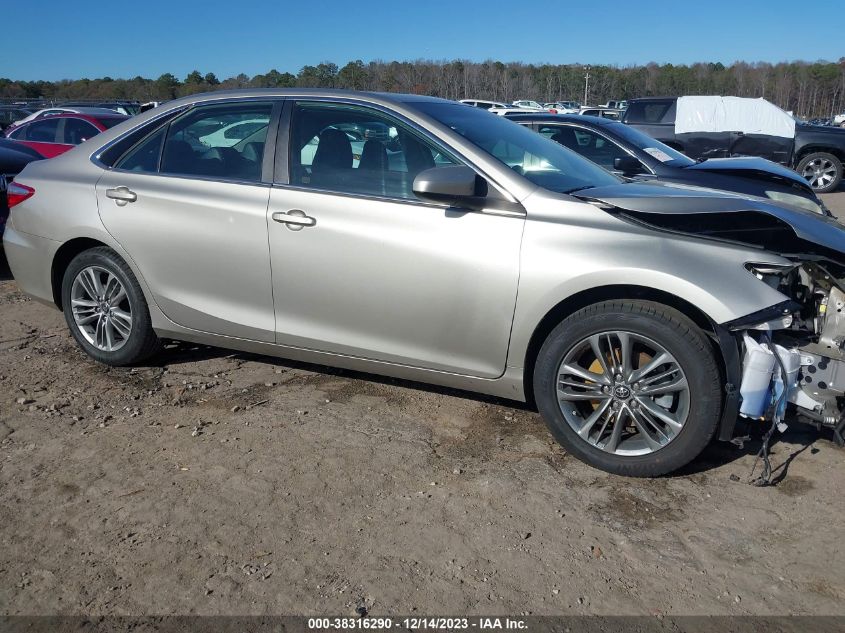 2017 TOYOTA CAMRY SE - 4T1BF1FK2HU429405