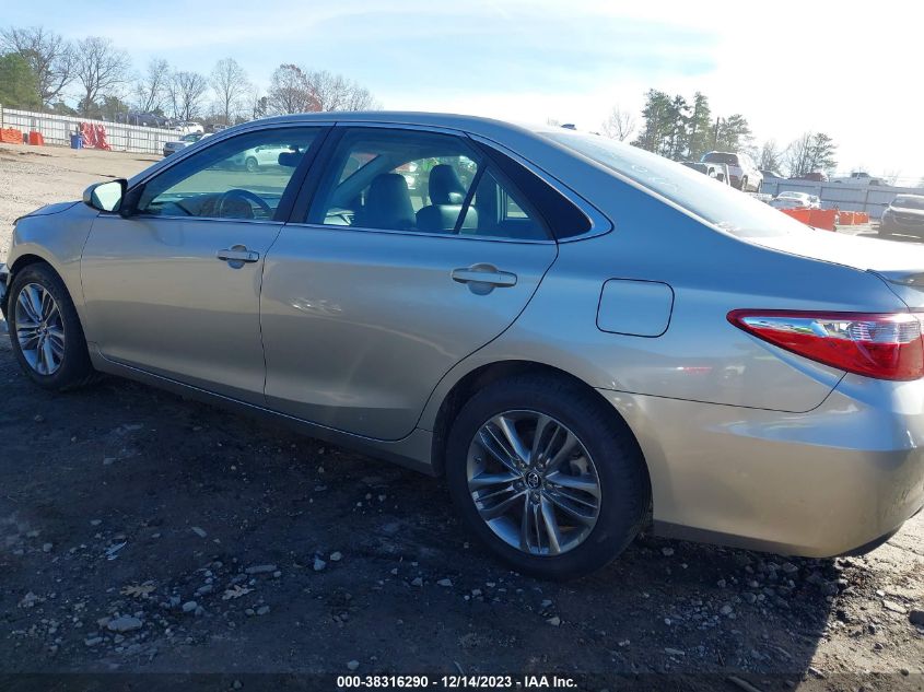 2017 TOYOTA CAMRY SE - 4T1BF1FK2HU429405