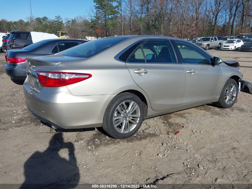 2017 TOYOTA CAMRY SE - 4T1BF1FK2HU429405