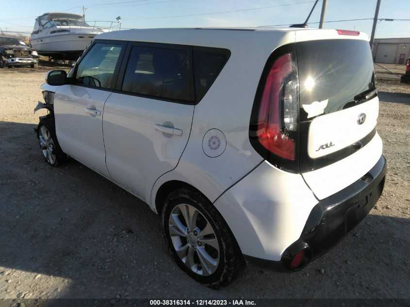 2016 KIA SOUL + - KNDJP3A56G7828437