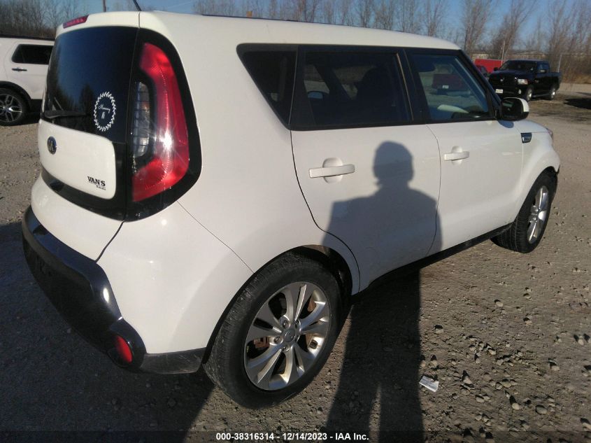 2016 KIA SOUL + - KNDJP3A56G7828437