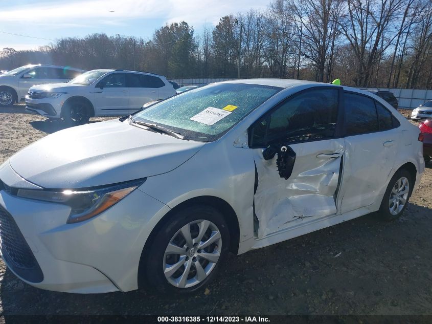 2021 TOYOTA COROLLA LE - JTDEPMAE8MJ138615