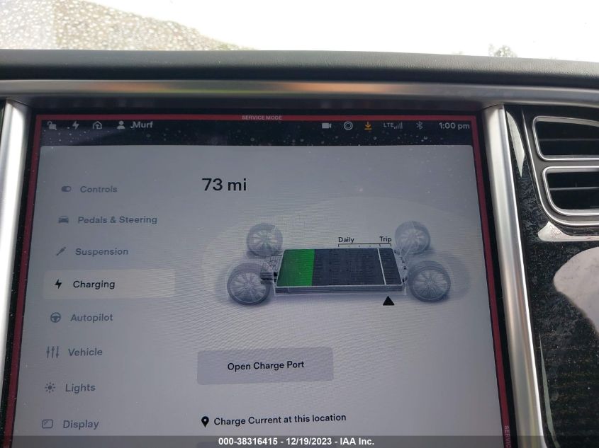 2017 TESLA MODEL S 100D/60D/75D/90D/P100D - 5YJSA1E29HF186415