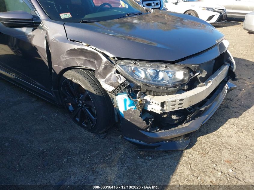 2019 HONDA CIVIC SPORT - 19XFC2F84KE201257