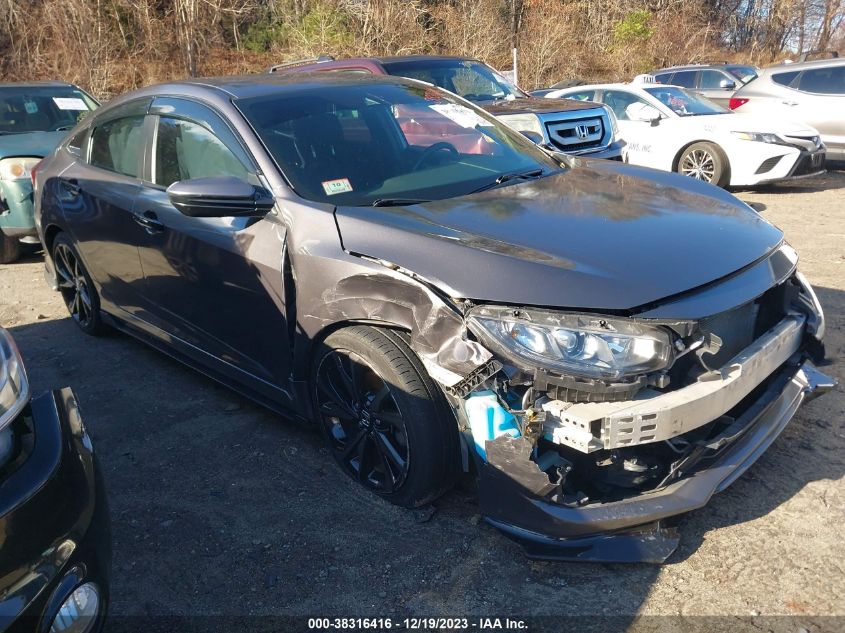 2019 HONDA CIVIC SPORT - 19XFC2F84KE201257