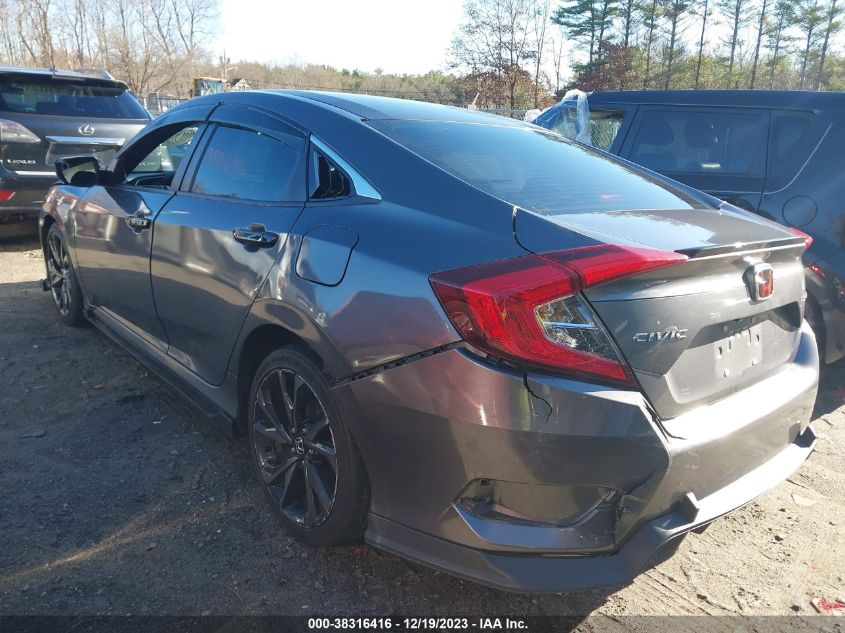 2019 HONDA CIVIC SPORT - 19XFC2F84KE201257