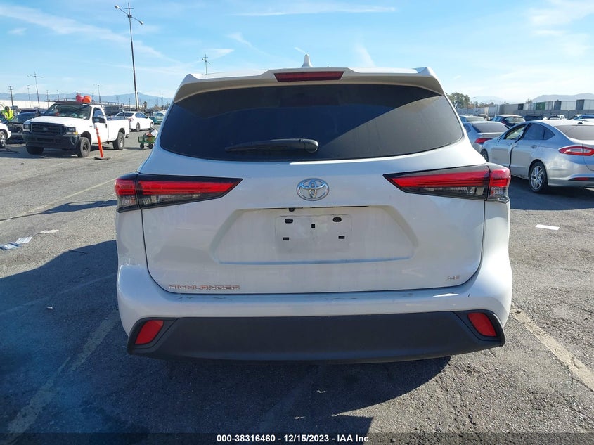 VIN 5TDZZRAH2MS517812 2021 TOYOTA HIGHLANDER LE