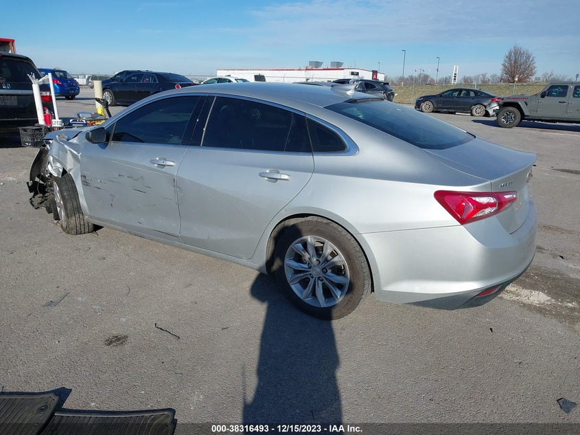 VIN 1G1ZD5ST2LF038372 2020 CHEVROLET MALIBU FWD LT