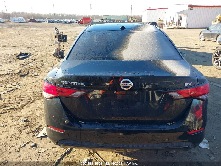 2022 NISSAN SENTRA SV XTRONIC CVT - 3N1AB8CV0NY300609
