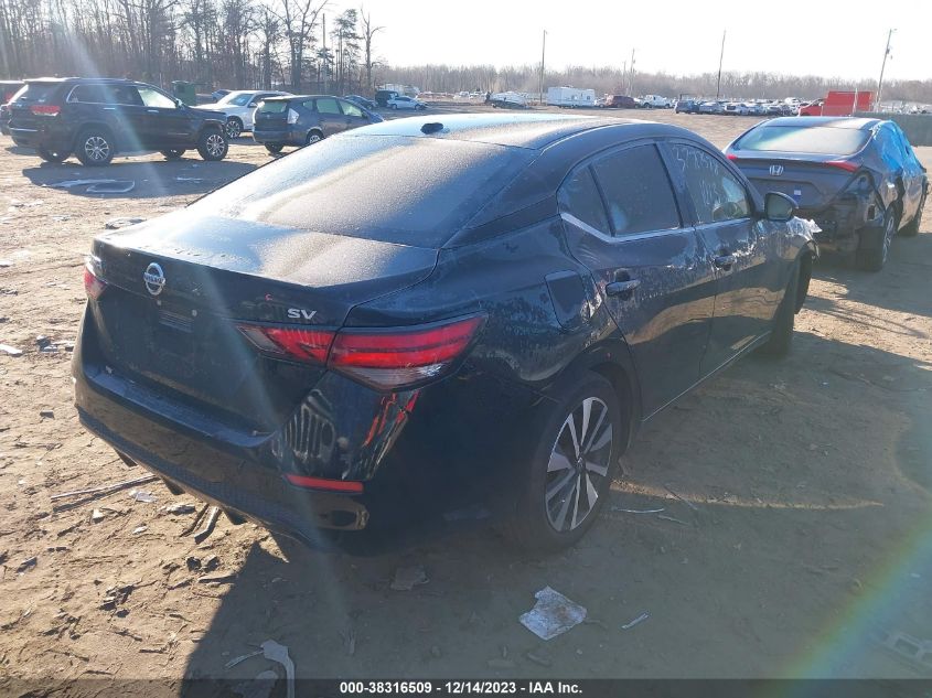 2022 NISSAN SENTRA SV XTRONIC CVT - 3N1AB8CV0NY300609