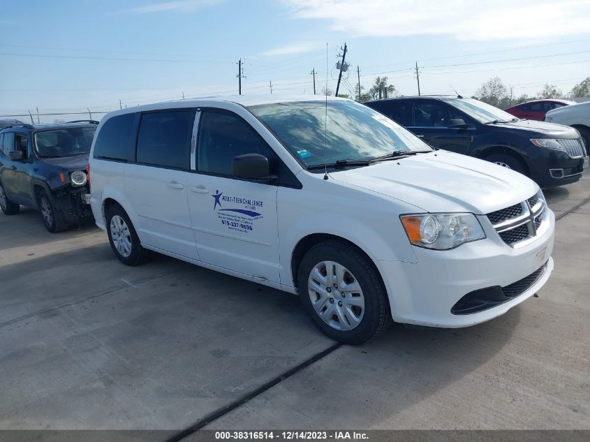 2015 DODGE GRAND CARAVAN AVP/SE - 2C4RDGBG8FR711460