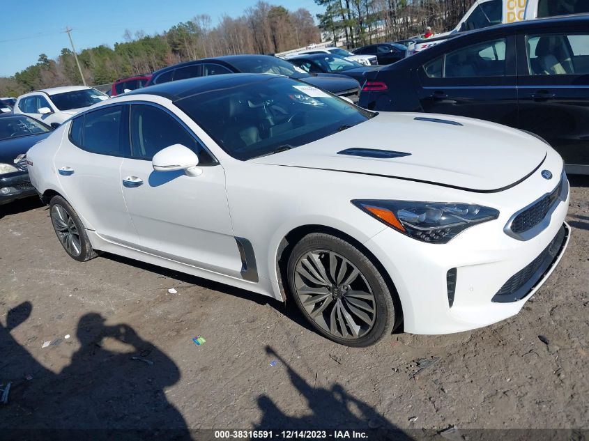 2019 KIA STINGER PREMIUM - KNAE25LA2K6064295