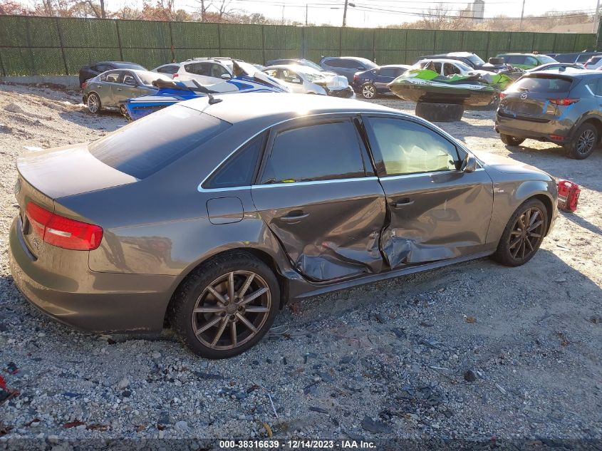 2014 AUDI A4 2.0T PREMIUM - WAUFFAFL5EN000518
