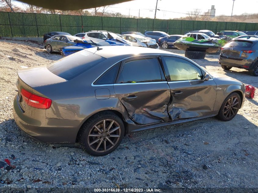 2014 AUDI A4 2.0T PREMIUM - WAUFFAFL5EN000518