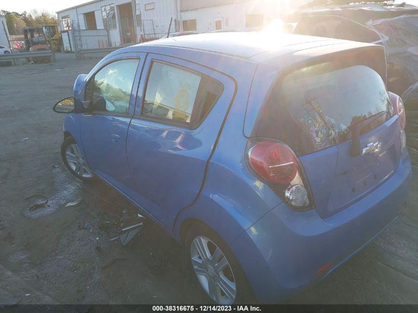2013 CHEVROLET SPARK 1LT AUTO - KL8CD6S98DC595287