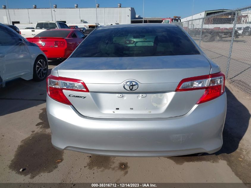 2013 TOYOTA CAMRY L - 4T1BF1FK1DU668437
