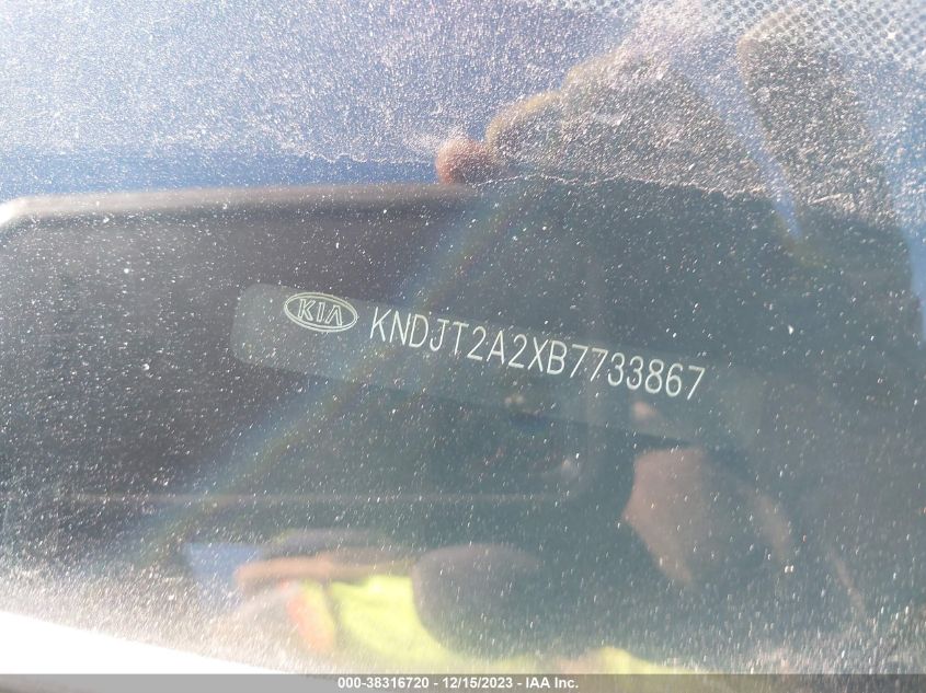 KNDJT2A2XB7733867 | 2011 KIA SOUL