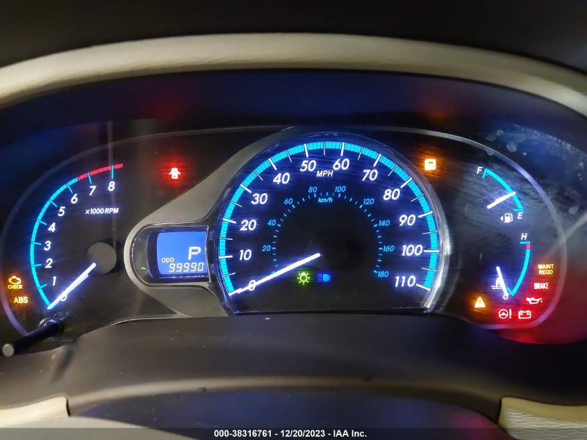 2013 TOYOTA SIENNA XLE - 5TDYK3DC3DS359008