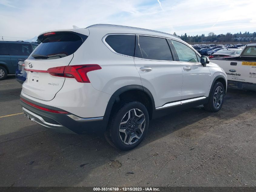 2023 HYUNDAI SANTA FE HYBRID LIMITED - 5NMS5DA11PH016548