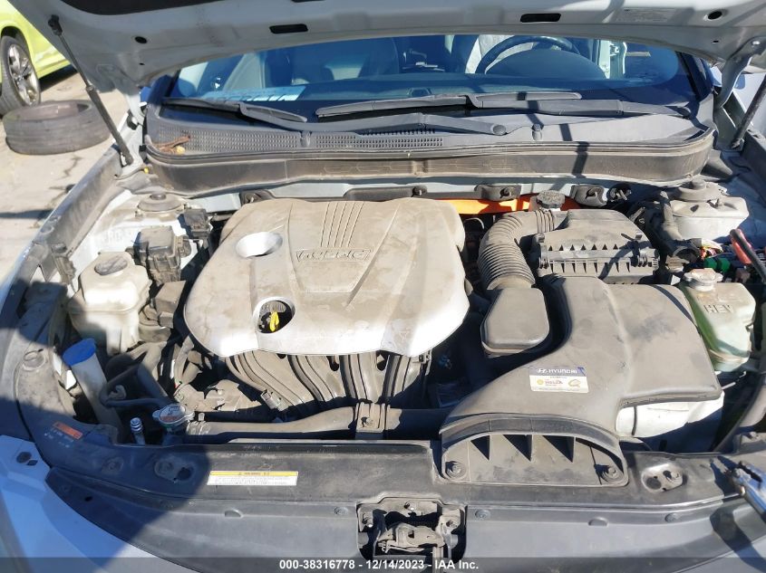 2013 HYUNDAI SONATA HYBRID LIMITED - KMHEC4A42DA076403