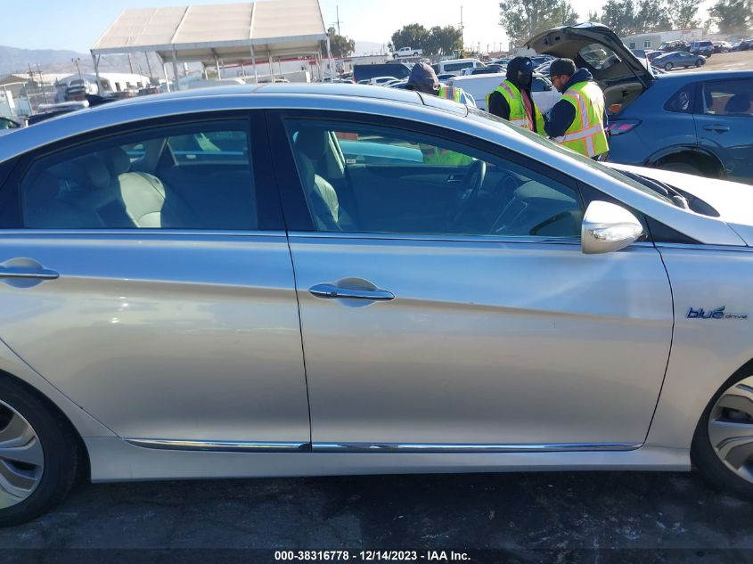 2013 HYUNDAI SONATA HYBRID LIMITED - KMHEC4A42DA076403
