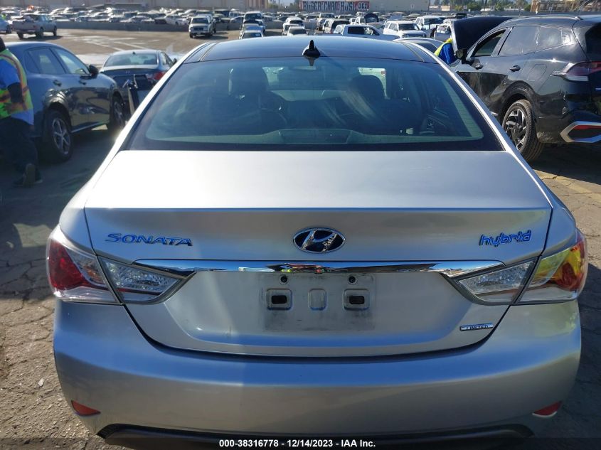 2013 HYUNDAI SONATA HYBRID LIMITED - KMHEC4A42DA076403