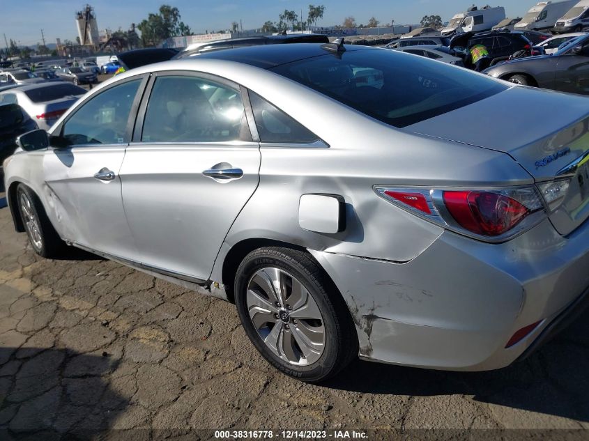 2013 HYUNDAI SONATA HYBRID LIMITED - KMHEC4A42DA076403