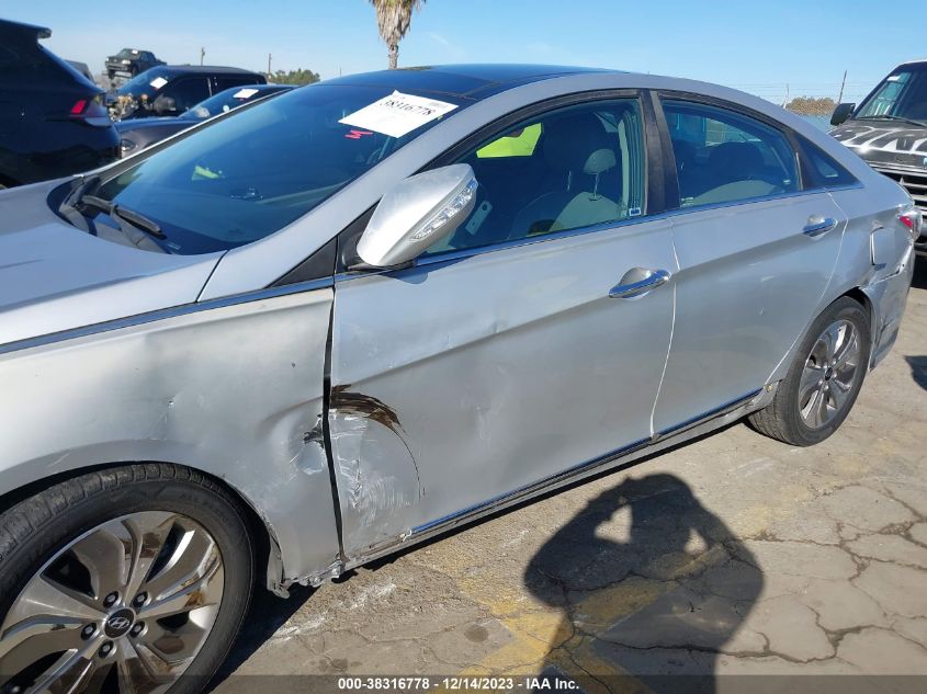 2013 HYUNDAI SONATA HYBRID LIMITED - KMHEC4A42DA076403